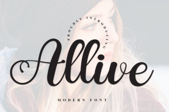 Allive: A Versatile and Elegant Font for Creative Projects