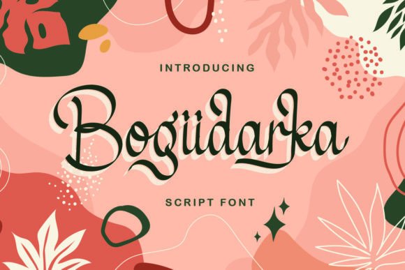 Bogiidarka: A Modern Script Font for Elegant Design