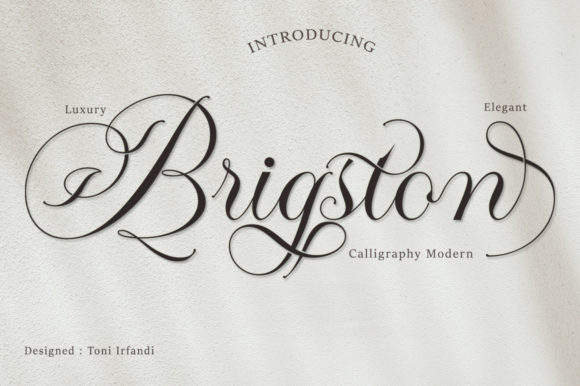 Brigston: A Timeless Script Font