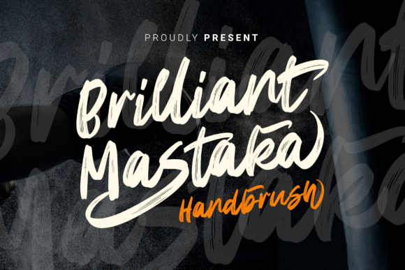 Brilliant Mastaka: A Unique Brush Font
