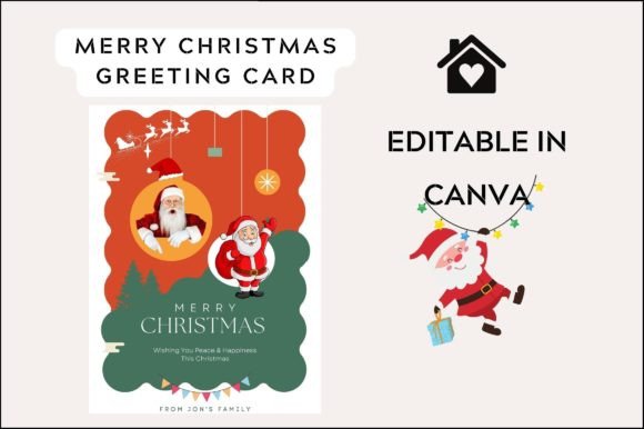 Christmas Greeting Card Template