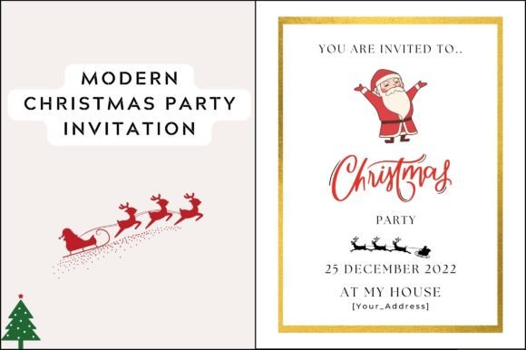 Christmas Party Invitation Card: A Modern Way to Spread Holiday Cheer