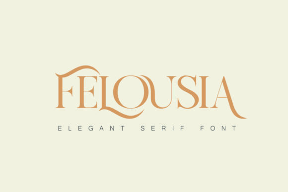 Felousia: A Vintage Font for Unique Branding and Design Projects