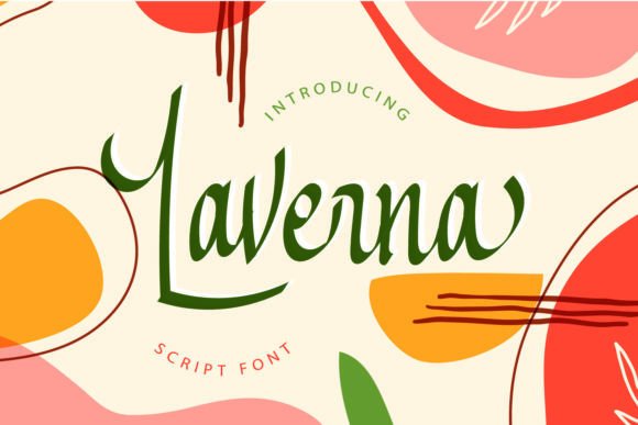 Laverna: A Modern Script Font for Elegant Design