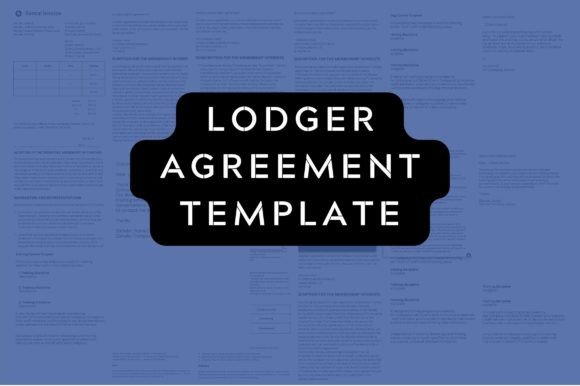 Lodger Contract Printable Agreement