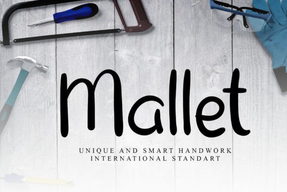 Mallet: A Handwritten Font That Brings Elegance to Every Design