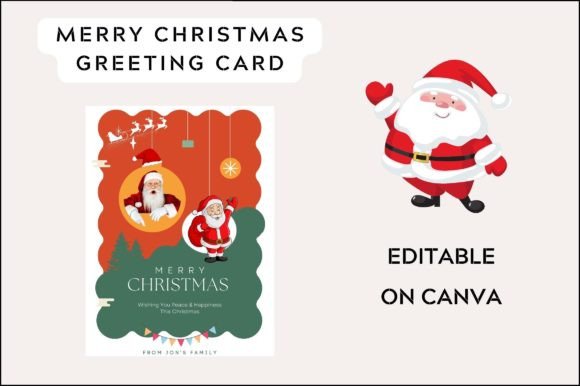 Merry Christmas Greeting Card Template: A Creative and Practical Solution for the Holiday Season