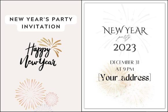 New Year Invitation for Friends: A Halloween-Themed Celebration for Everyone