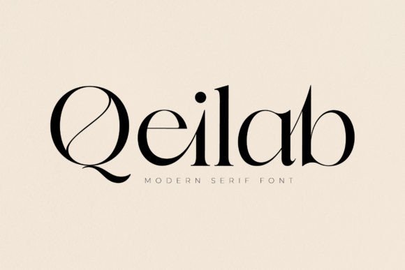 Qeilab: A Timeless Serif Font for Modern Design