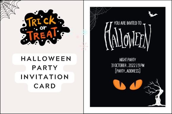 Scary Halloween Party Invitation Print: A Creative and Convenient Way to Spread the Spook
