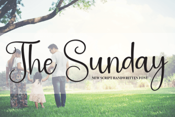 The Sunday: A Handwritten Font for Elegant Design