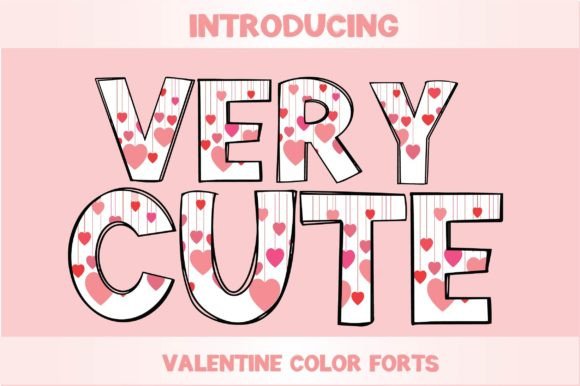 Very Cute: A Unique Font for Creative Expression