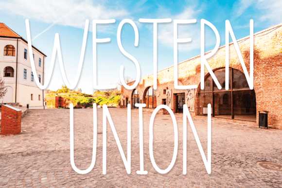 Western Union: A Sweet Handwritten Font