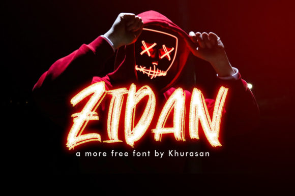 Zidan: A Stylish Display Font for Creative Projects